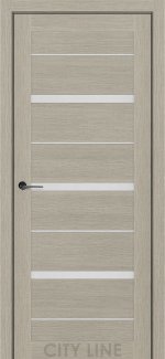 Двері Denver котон беж скло Сатін