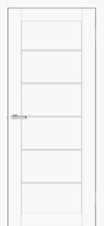 Двері Europe Doors Іспанія білий скло Сатін
