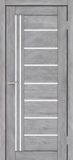 Двері Europe Doors Німеччина бук попелястий скло Сатін