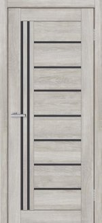 Двері Europe Doors Німеччина клен східний скло чорне