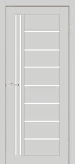 Двері Europe Doors Німеччина платина скло Сатін