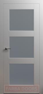 Двері Farba Doors Harmony FD-09 білий мат скло Сатін