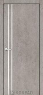 Двері Aluminium Loft Plato ALP-01 лайт бетон глухе