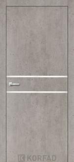 Двері Aluminium Loft Plato ALP-03 лайт бетон глухе