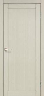 Двері Корфад Porto Deluxe PD-03 білений дуб глухе