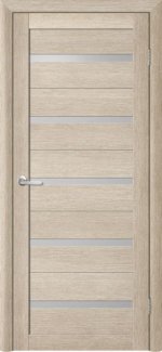 Двері Luxdoors Флора акація кремова скло Сатін