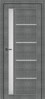 Двері MSDoors Alabama сільвер скло Сатін