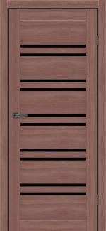 Двері MSDoors Atlanta дуб класичний скло чорне