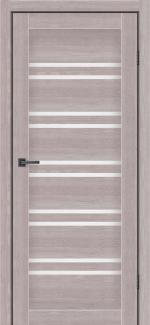 Двері MSDoors Atlanta дуб сірий скло Сатін