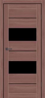 Двері MSDoors Dakota дуб класичний скло чорне