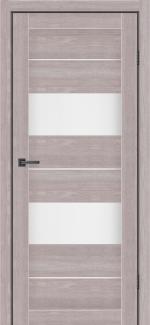 Двері MSDoors Dakota дуб сірий скло Сатін