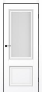 Двері MSDoors Indiana білий мат скло Сатін