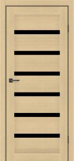 Двері MSDoors Louisiana ялина карпатська скло чорне