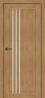Двері MSDoors Nevada дуб золотий скло Сатін