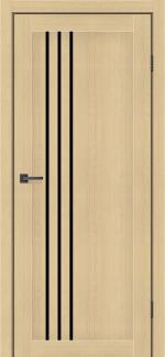 Двері MSDoors Nevada ялина карпатська скло чорне