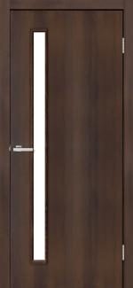 Двері MSDoors Takoma горіх лісний скло Сатін