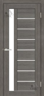 Двері Оміс Deco 09 дуб ash скло сатин