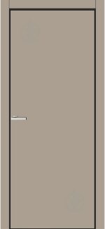 Двері Оміс FLAT 01 B моко торці чорні