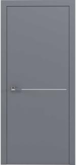 Двері Родос Cortes Prima 1G RAL 7037 глухе