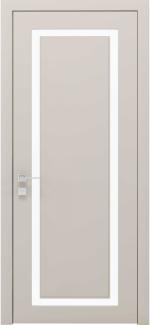 Двері Родос Cortes Venezia RAL 1015 напівскло