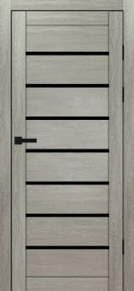 Двері Syndicate Doors SD-102 дуб ровера скло чорне