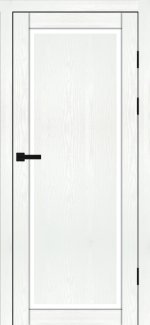 Двері Syndicate Doors SD-113 біла структура скло Сатін