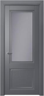 Двері Термінус Модель 402 Neoclassico антрацит зі склом