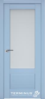 Двері Термінус Модель 606 Neo-Soft аквамарин зі склом